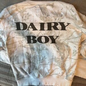 Dairy boy sweatshirt